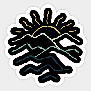 Mountain Sticker